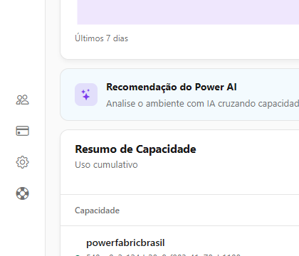 Menu do usuário aberto no rodapé do menu principal com a opção Sair
